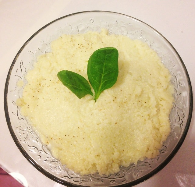 Creamy Cauliflower Mashed “Potatoes”