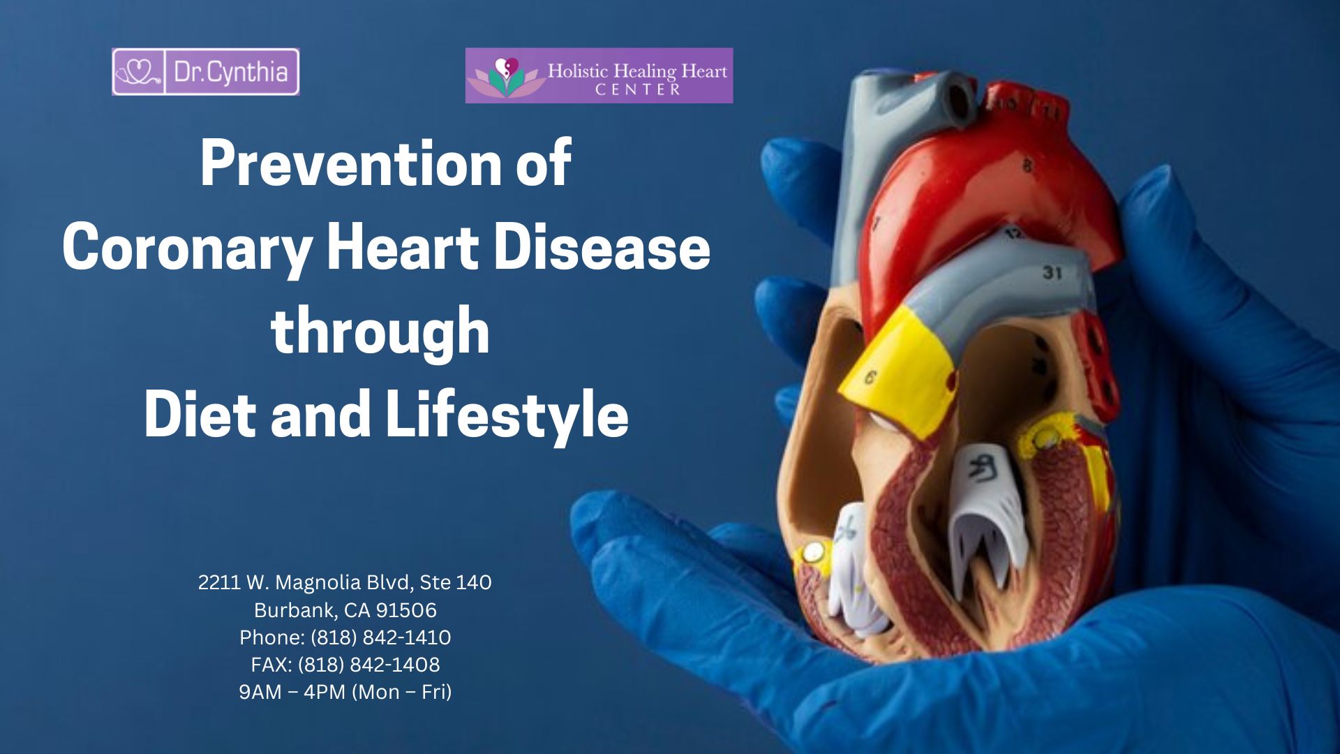 Prevention of Coronary Heart Disease through Diet and Lifestyle