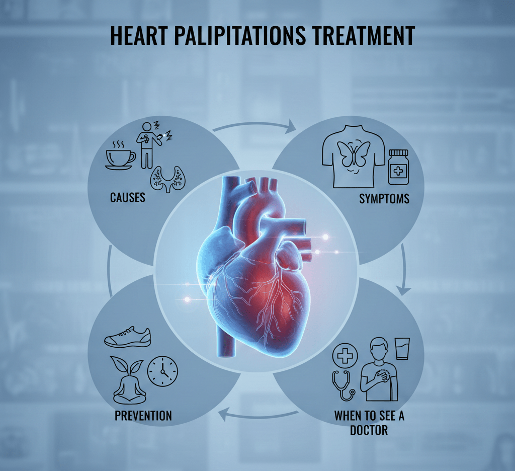 heart palpitations treatment
