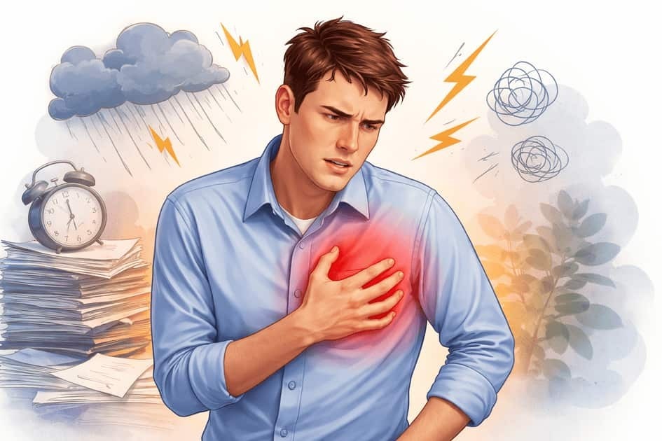 Can Stress or Anxiety Cause Pain in the Left Side of the Chest?