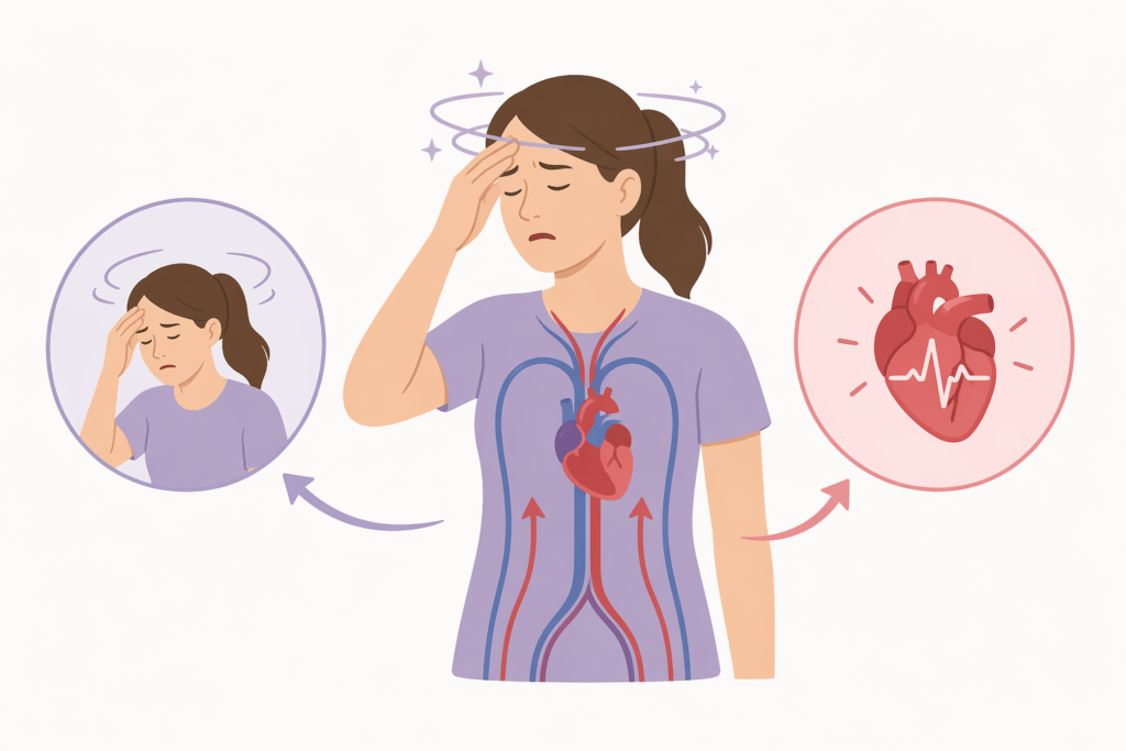 Why Does POTS Syndrome Cause Dizziness and a Fast Heart Rate?