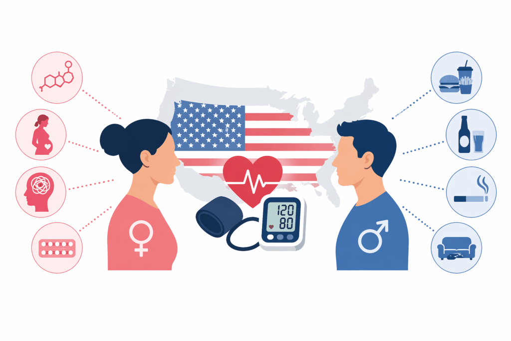 Gender Differences in High Blood Pressure Causes: What Science Reveals