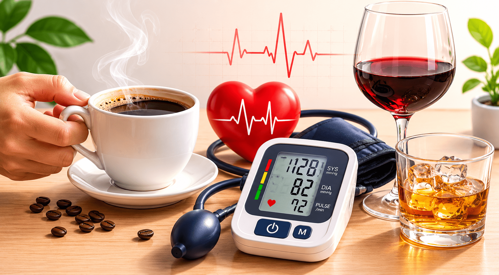 Alcohol and Caffeine: Do They Contribute to High Blood Pressure?